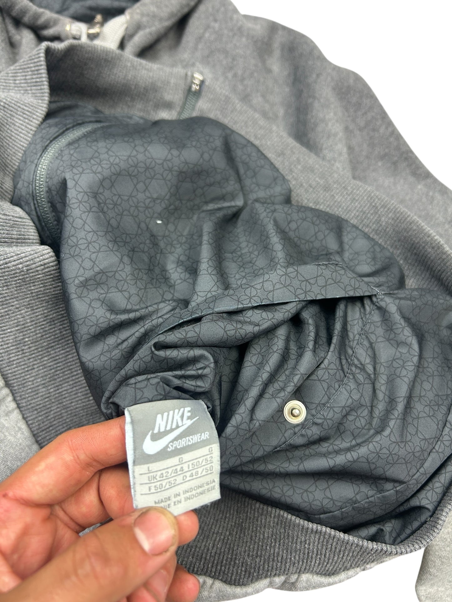 Early 2000s Nike Air Max 95 Reversible jacket hoodie