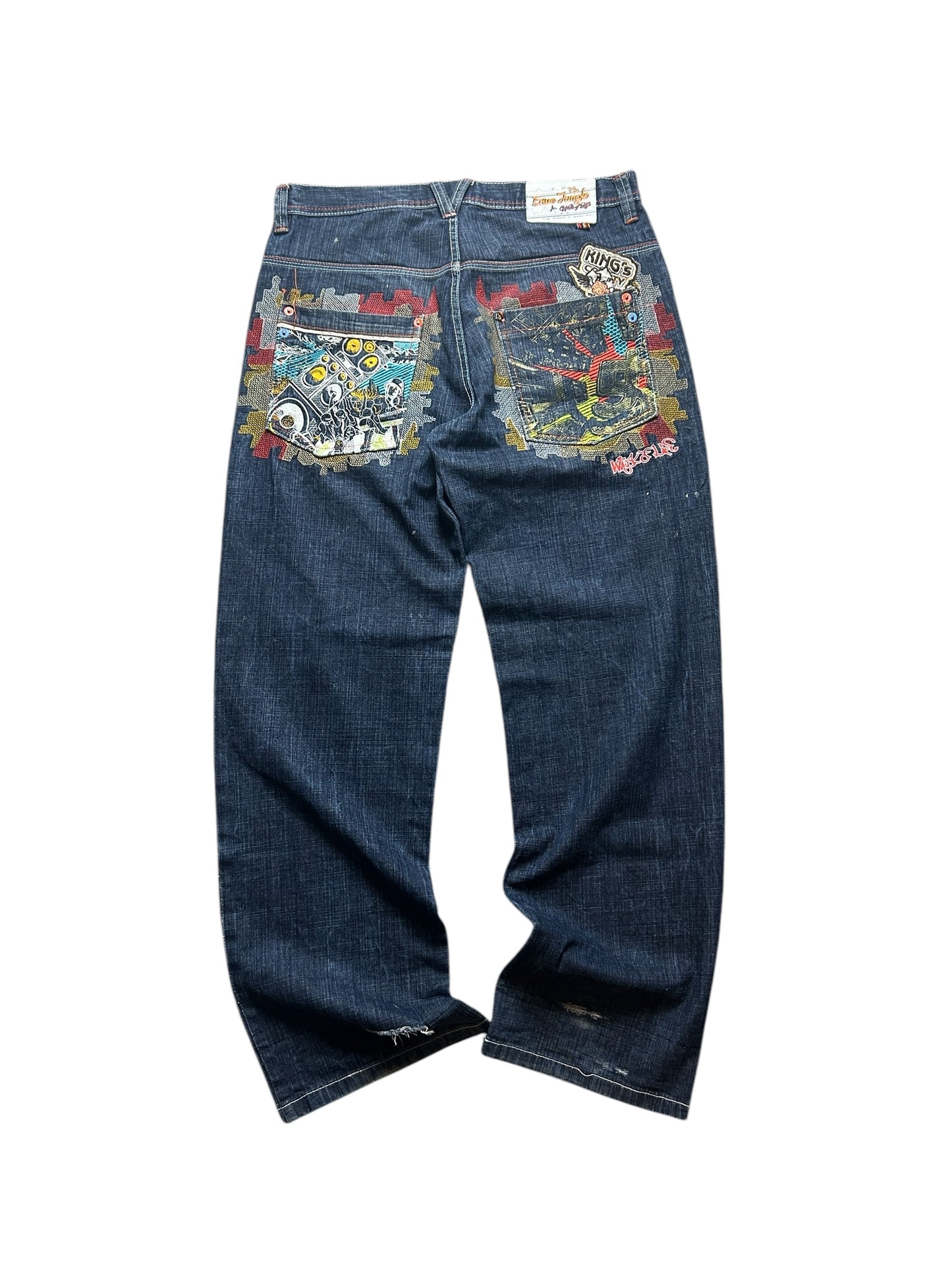 Early 2000’s 5ive Jungle & Co Baggy Jeans