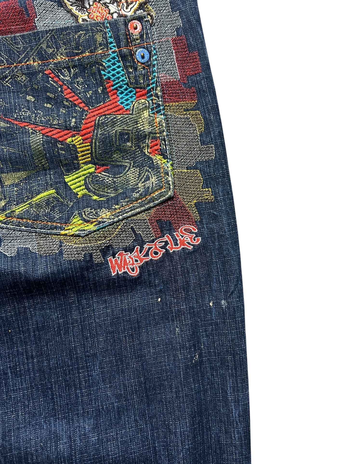 Early 2000’s 5ive Jungle & Co Baggy Jeans