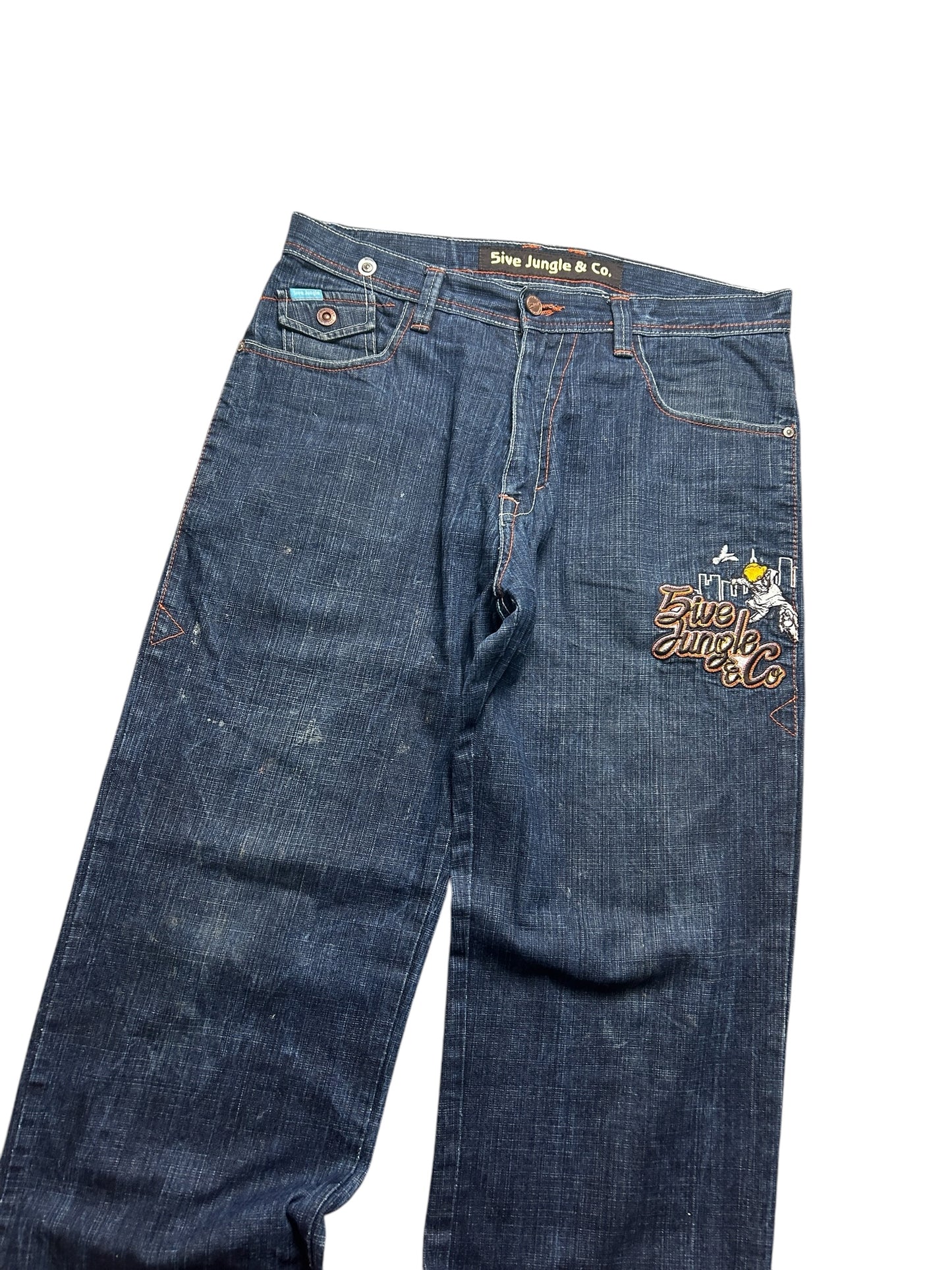 Early 2000’s 5ive Jungle & Co Baggy Jeans